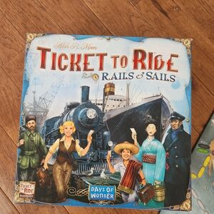 Days of Wonder Ticket to Ride: Rails & Sails Board Game - Multicolor
